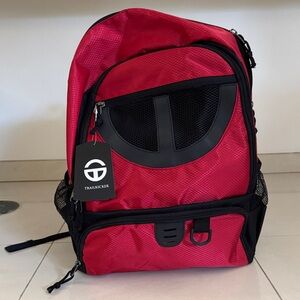 Telfar Red and Black Men's basketball Backpack